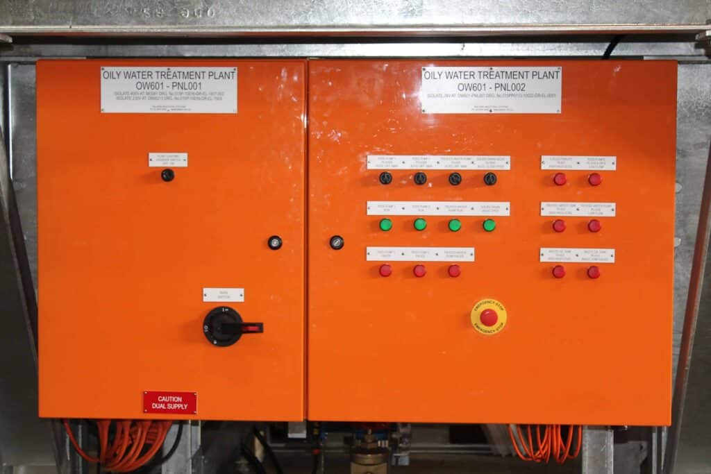 Wastewater Treatment system Control Panel